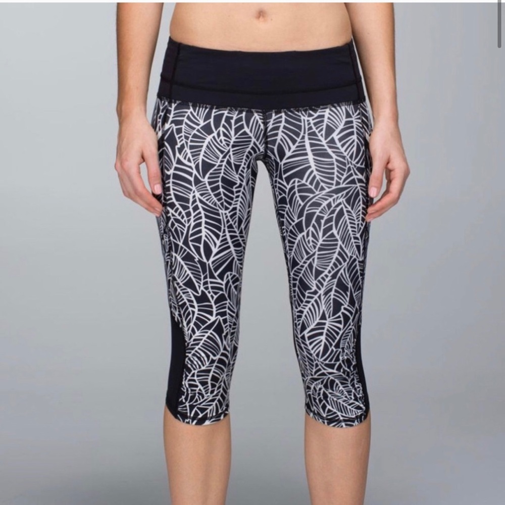 Lululemon cropped marathon legging